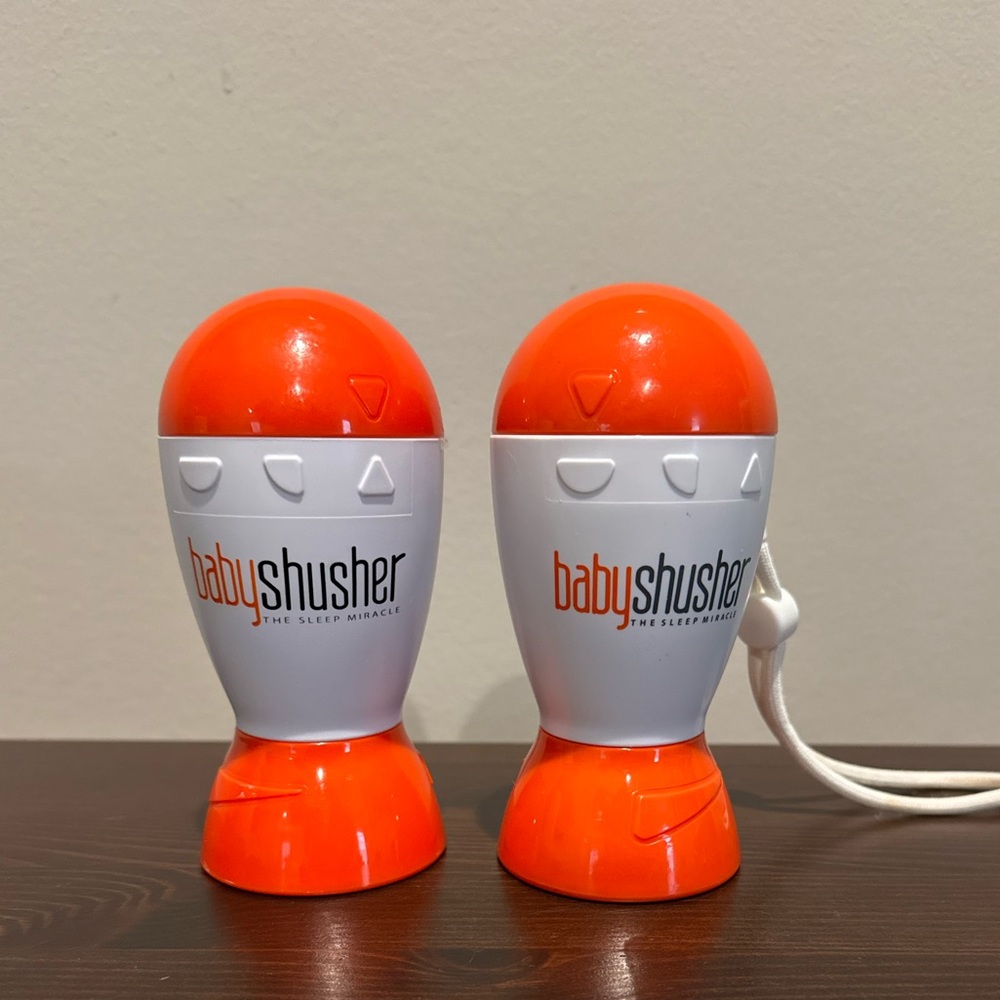 2 Baby Shusher Sleep Miracle Soother- great condition